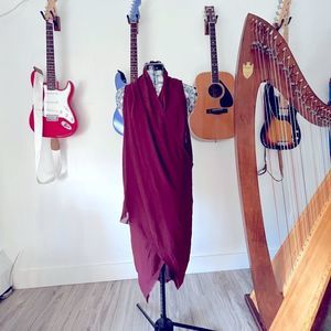 4/$20 $5 Bundle Item! H&M Raw Edge Slip Dress Sz Med